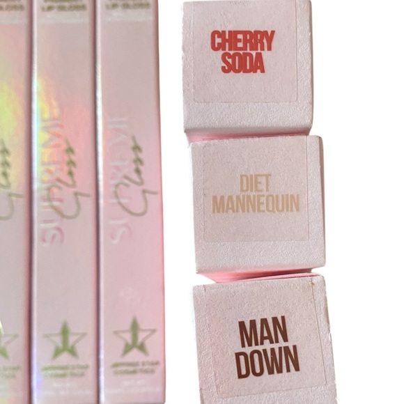 Jeffree Star Supreme Gloss and Magic Star Velvet Lip Stick Gloss Concealer Lot - Picture 2 of 8